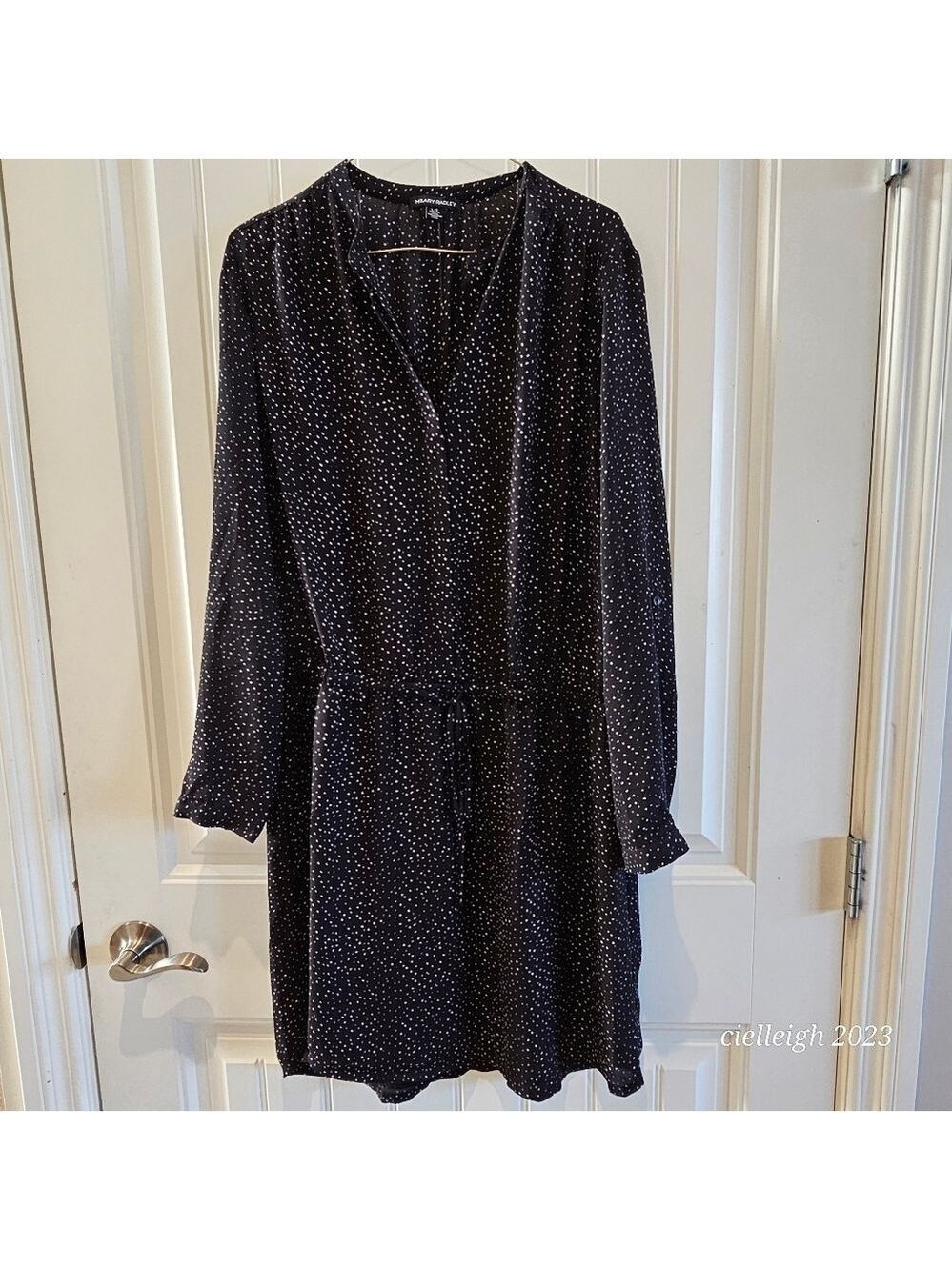 Hilary Radley polka dot dress